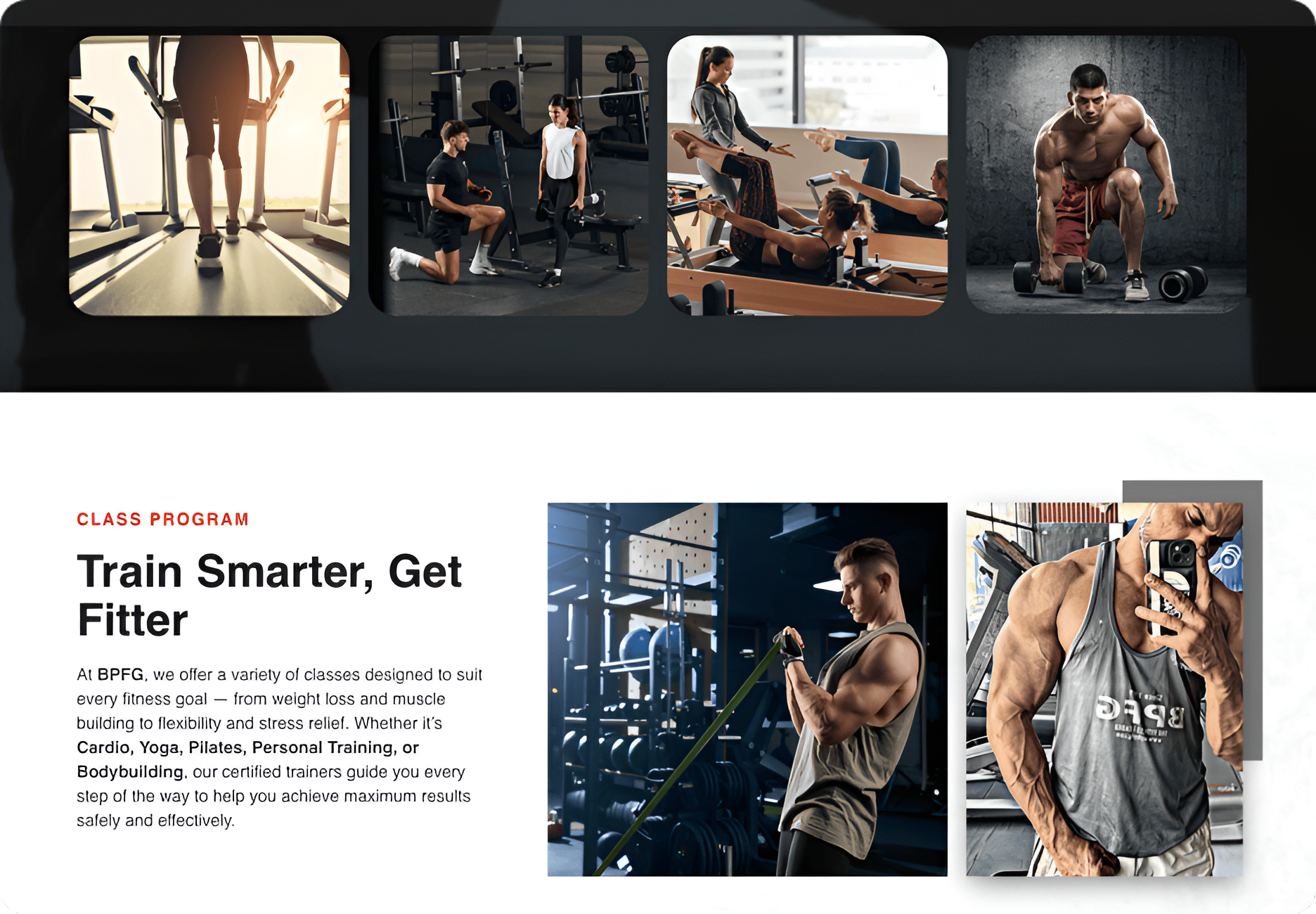MyBPFG – Body Power Fitness Gym Website by Pristine Orbit