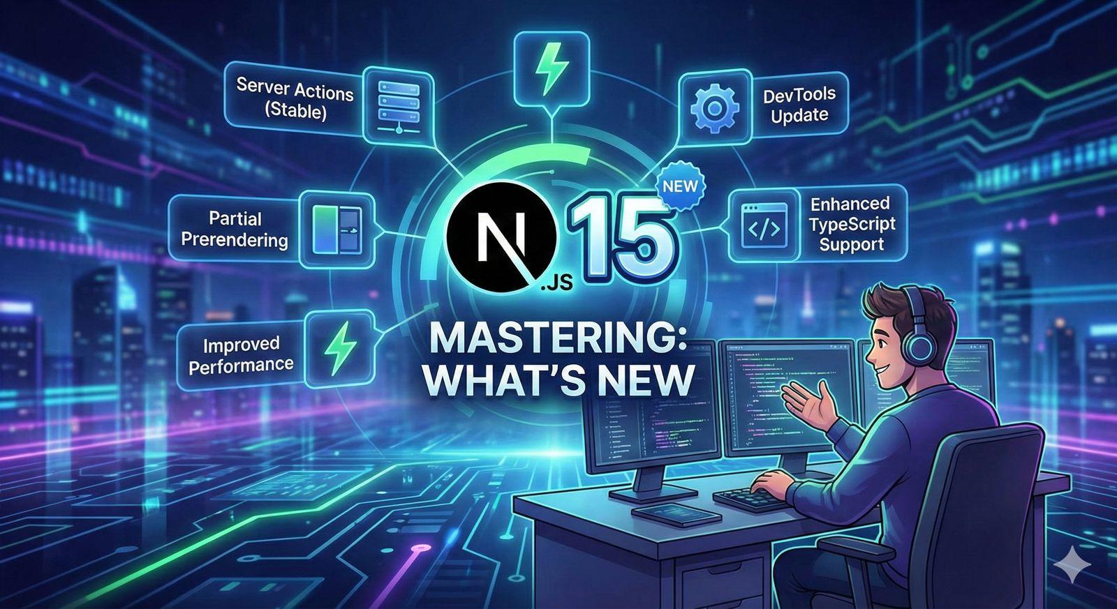 Mastering Next.js 15: What's New