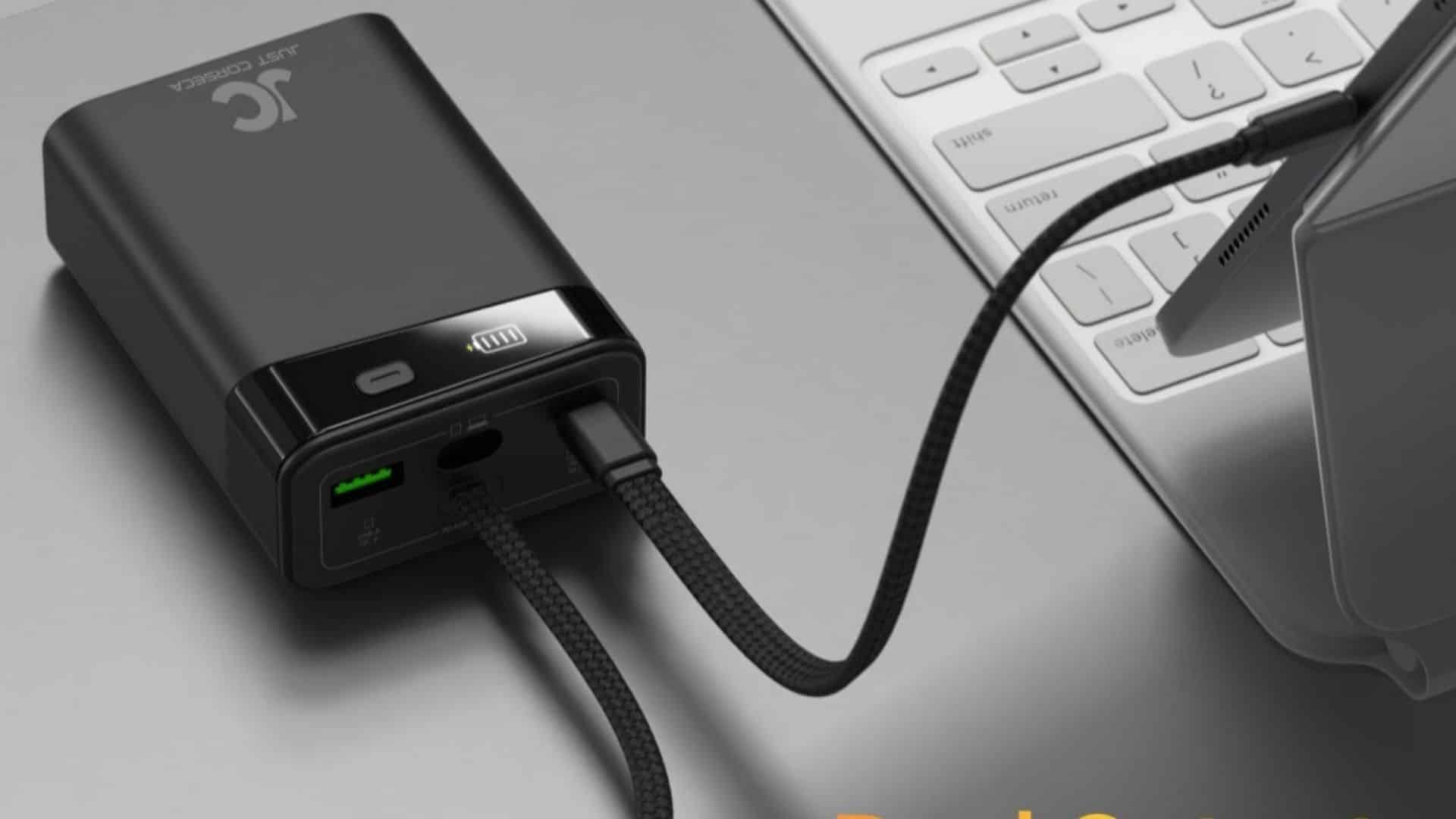 JUST CORSECA launches SPARKVOLT power banks with MagSafe and iWatch support