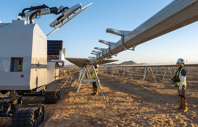 How Robots Like AES Maximo Are Transforming Solar Energy Installation