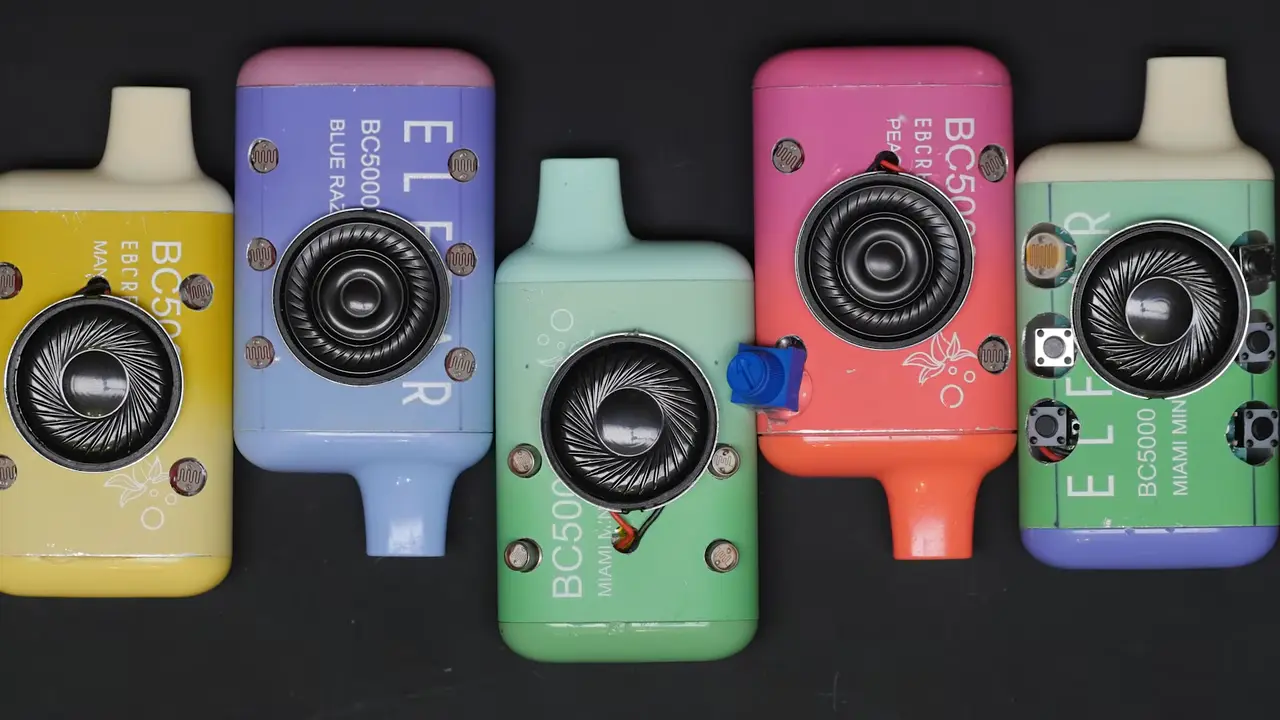 Disposable Vape Becomes Breath-Activated Synth